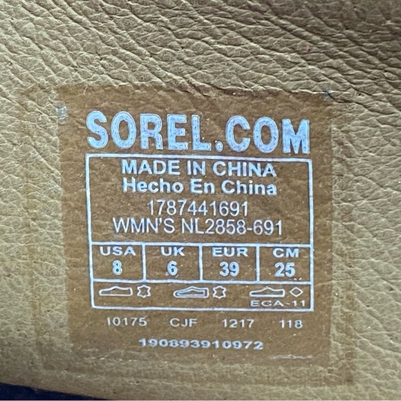 Sorel Ladies After Hours Slingback Sandals in Red size 8